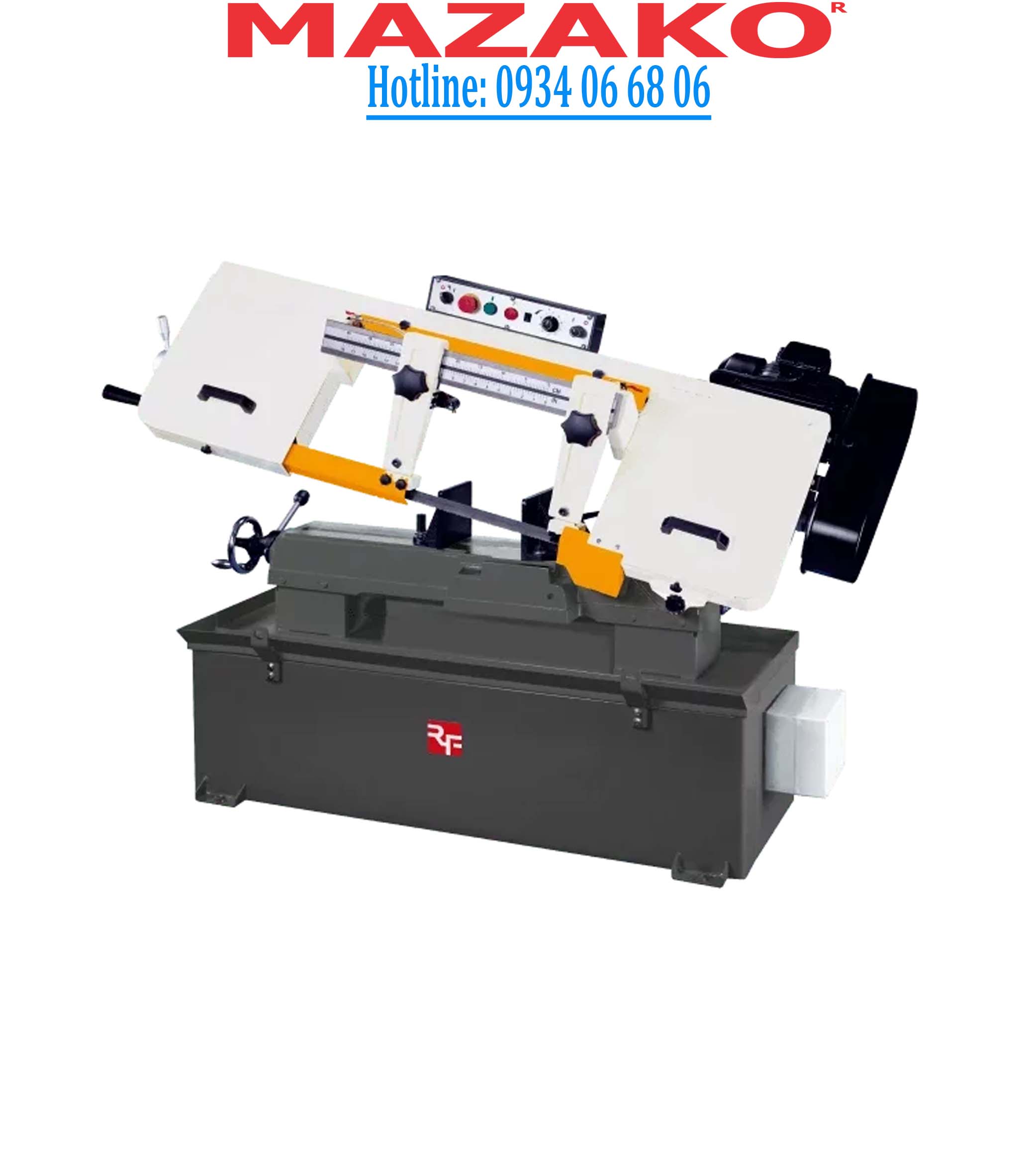 Máy Cưa Vòng Kim Loại RF-1018S | Động Cơ 2HP | MAZAKO